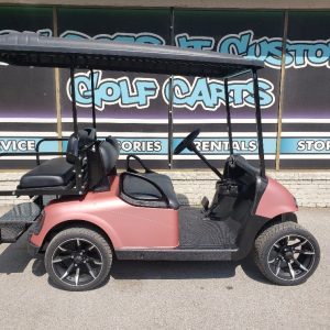 2015 EZGO RXV Golf Cart - Rose Matte