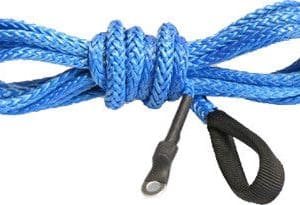 KFI SYN19-B12 KFI SYNTHETIC WINCH PLOW CABLE BLUE 12' SYN19-B12