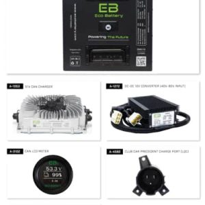 ECO Lithium Battery Bundle 51.2V 105Ah "Thru-Hole"