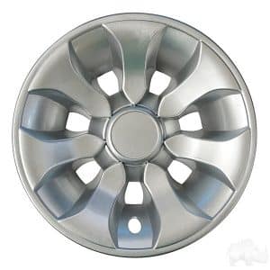 8" Driver Silver Wheel Cover