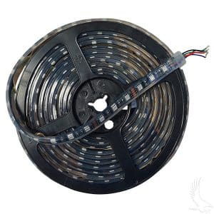 Yellow 16' Flexible LED Light Rolls w/ Wire Leads