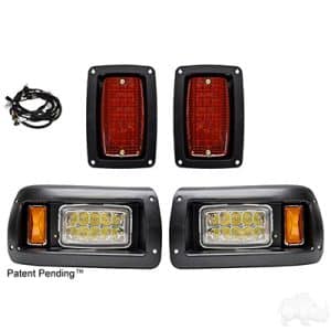 RHOX  LED Adjustable Light Kit, 12-24V for Club Car DS 93+ Golf Cart