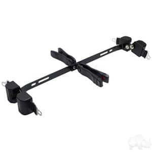 Deluxe Seat Belt Kit w/ Bracket, Hardware, (4) 56" Retractable Seat Belts