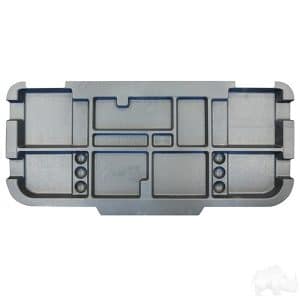EZGO RXV Electric Only, Black Under seat Storage Tray