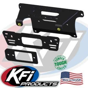 KFI WINCH MOUNT KIT Polaris Ranger and Gravely-WIDE 101345